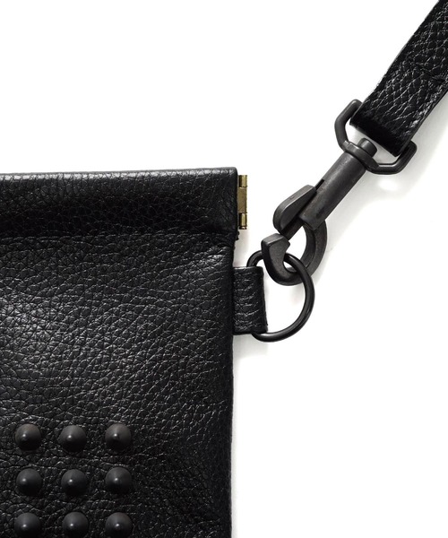 SHAREEF（シャリーフ）の「SHOULDER BAG（ショルダーバッグ・メンズ・ブラック/ターコイズブルー/シルバー・FREE）」の6枚目の写真