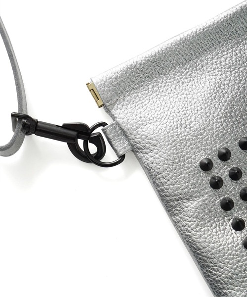 SHAREEF（シャリーフ）の「SHOULDER BAG（ショルダーバッグ・メンズ・ブラック/ターコイズブルー/シルバー・FREE）」の14枚目の写真