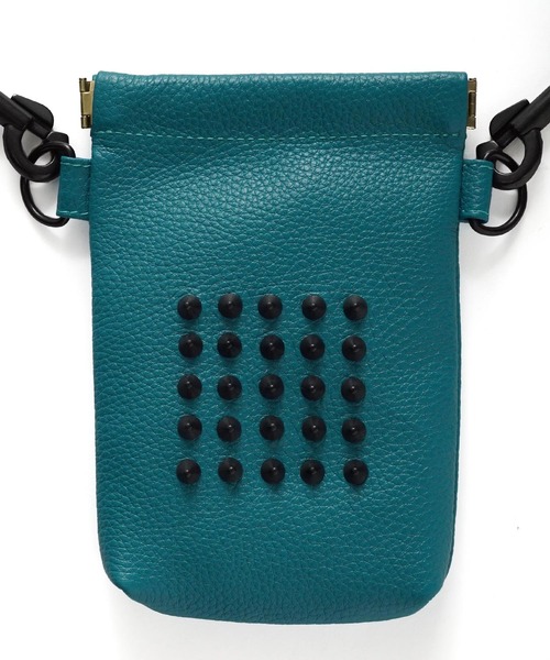 SHAREEF（シャリーフ）の「SHOULDER BAG（ショルダーバッグ・メンズ・ブラック/ターコイズブルー/シルバー・FREE）」の15枚目の写真