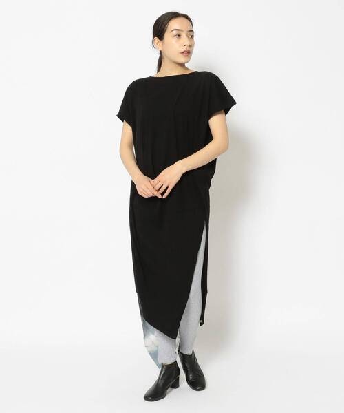 KMRii（ケムリ）の「【別注】KMRii/ケムリ/CUTSEW-MAGNOLIA OP/ワンピース（ワンピース・レディース・ブラック/ホワイト・FREE）」の2枚目の写真