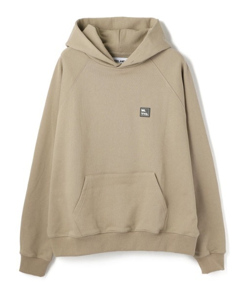 WHITELAND（ホワイトランド）の「WHITELAND/ホワイトランド/TYO TAG HOODIE/パーカー（パーカー・レディース・カーキ/ブラック・FREE）」の8枚目の写真