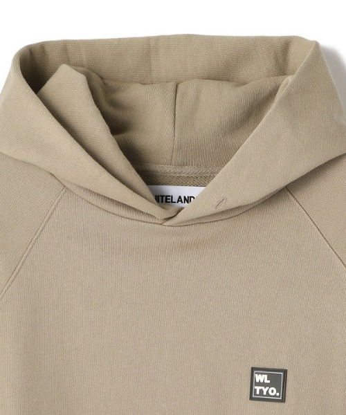 WHITELAND（ホワイトランド）の「WHITELAND/ホワイトランド/TYO TAG HOODIE/パーカー（パーカー・レディース・カーキ/ブラック・FREE）」の7枚目の写真