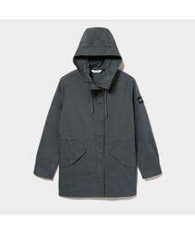 AIGLE | 撥水 ストレッチ コットンタッチ フィッシュテールパーカ(マウンテンパーカー)