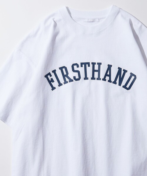 Firsthand(ファーストハンド)の「Firsthand/ファーストハンド FHアーチロゴTEE / ロゴプリントTシャツ(Tシャツ/カットソー・メンズ・ホワイト/ブラック/グリーン/ネイビー・M/L)」の10枚目の写真