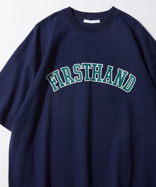 Firsthand(ファーストハンド)の「Firsthand/ファーストハンド FHアーチロゴTEE / ロゴプリントTシャツ(Tシャツ/カットソー・メンズ・ホワイト/ブラック/グリーン/ネイビー・M/L)」の19枚目の写真