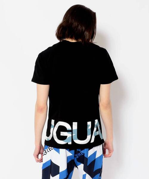 1piu1uguale3 RELAX（ウノピュウノウグァーレトレリラックス）の「1PIU1UGUALE3 RELAX/ウノピゥ ウノ ウグァーレ トレ リラックス/CAMO LOGO TEE（Tシャツ/カットソー・メンズ・ホワイト/ブラック・SMALL/MEDIUM/LARGE/X-LARGE）」の4枚目の写真