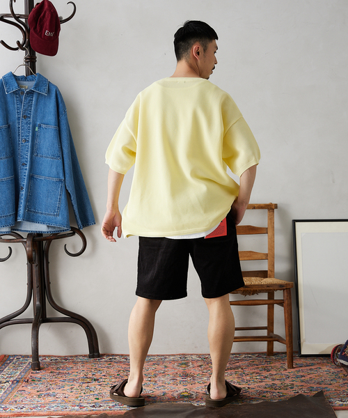 JOURNAL STANDARD relume（ジャーナルスタンダード　レリューム）の「CALIFORNIA シェフコールショートパンツ（その他パンツ・メンズ・ブラック/グレー/グレー系その他/ブラウン/ベージュ/サックスブルー・SMALL/MEDIUM/LARGE）」の22枚目の写真