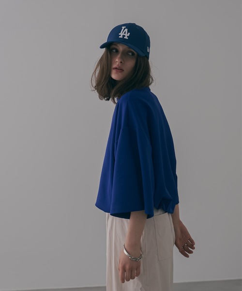 shiki tokyo（シキトウキョウ）の「Oversized Tuck Ballon Color Tee / オーバーサイズタックバルーンカラーTシャツ（Tシャツ/カットソー・メンズ・イエロー/オレンジ/ブルー/グリーン・SMALL/MEDIUM/LARGE）」の19枚目の写真