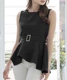 Julia Boutique | ウエストマークイレヘムトップス/22075(Tシャツ/カットソー)