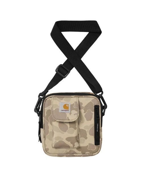 Carhartt WIP（カーハートダブリューアイピー）の「【Carhartt WIP】ESSENTIALS BAG SMALL（ショルダーバッグ・メンズ・ブラック/カモフラージュ/デザートカモ・ONE SIZE）」の3枚目の写真