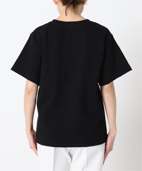 Noble(ノーブル)の「《追加》【N.Jam】レタードプリントTシャツ(Tシャツ/カットソー・レディース・ナチュラル/ネイビー/ホワイト/ブラック/カーキ・FREE)」の21枚目の写真