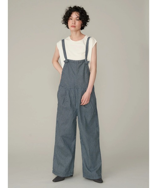 AMERICAN HOLIC(アメリカンホリック)の「ヒッコリーバイヤスサロペット(サロペット/オーバーオール・レディース・その他・M/L)」の2枚目の写真