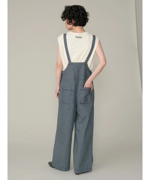 AMERICAN HOLIC(アメリカンホリック)の「ヒッコリーバイヤスサロペット(サロペット/オーバーオール・レディース・その他・M/L)」の6枚目の写真