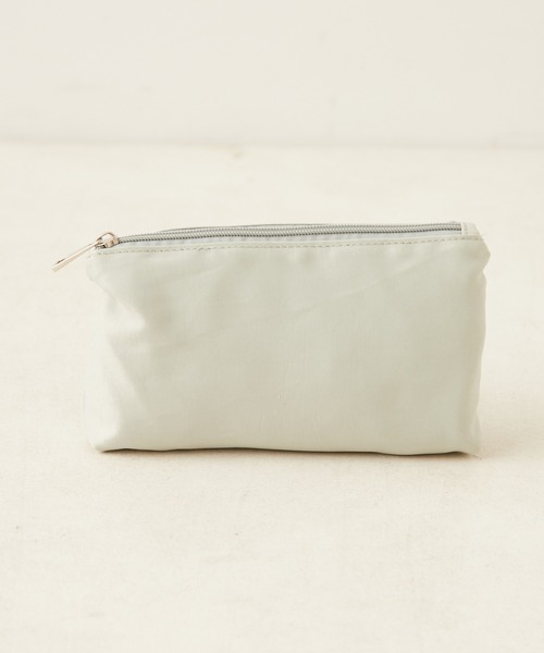 Chico（チコ）の「サテンポーチ付きメッシュショルダー（ショルダーバッグ・レディース・ホワイト/ブラック/ミント・FREE）」の9枚目の写真