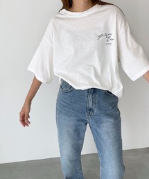 CANAL JEAN | RED CHOP WORKS(レッドチョップワークス) "SLEEP AND EAT"半袖Tシャツ(Tシャツ/カットソー)