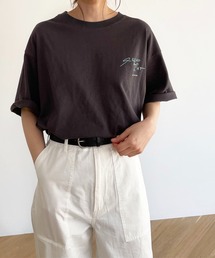 CANAL JEAN | RED CHOP WORKS(レッドチョップワークス) "SLEEP AND EAT"半袖Tシャツ(Tシャツ/カットソー)