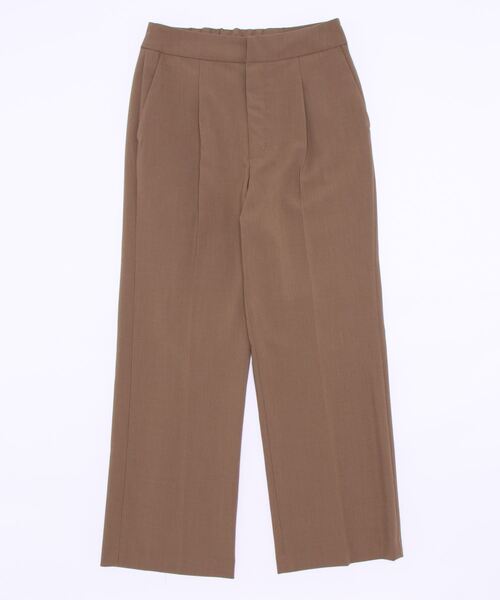 Doux archives（ドゥアルシーヴ）の「センタープレスフレアパンツ（スラックス・レディース・ブラック/ブラウン・SMALL/MEDIUM）」の20枚目の写真