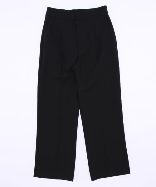 Doux archives（ドゥアルシーヴ）の「センタープレスフレアパンツ（スラックス・レディース・ブラック/ブラウン・SMALL/MEDIUM）」の21枚目の写真