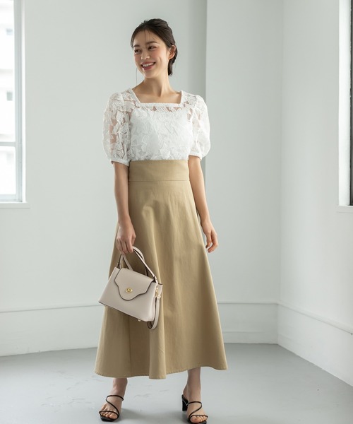 Edit Sheen(エディットシーン)の「【ZOZO限定】ワンハンドルシンプルフラップバッグ(ハンドバッグ・レディース・ブラック/ベージュ・FREE)」の8枚目の写真