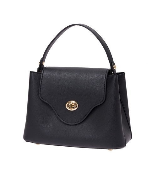 ZOZO限定】ワンハンドルシンプルフラップバッグ（ハンドバッグ