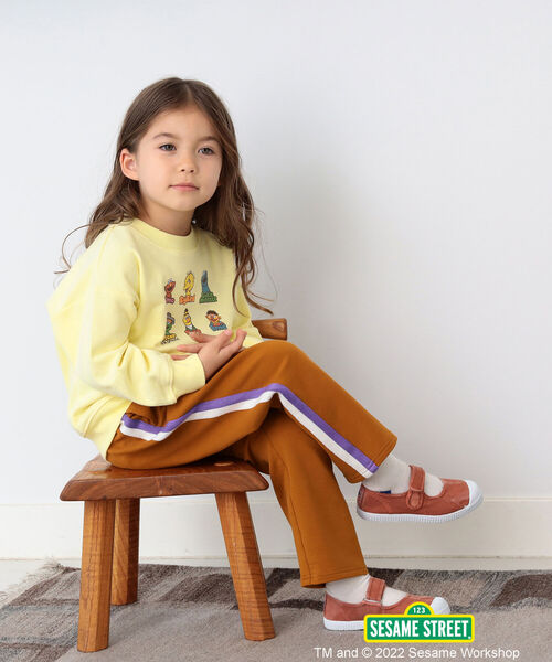 B:MING by BEAMS（ビーミングバイビームス）の「B:MING by BEAMS / サイドライン パンツ（100～140cm）（スウェットパンツ・キッズ・ベージュ系その他/サックスブルー・120/130/110/140/100）」の15枚目の写真