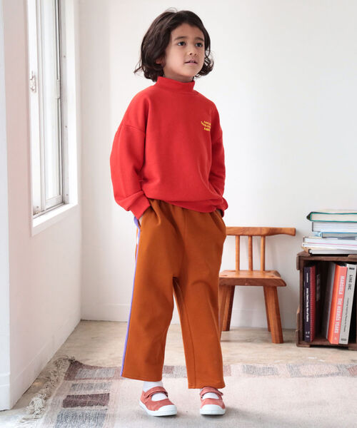 B:MING by BEAMS（ビーミングバイビームス）の「B:MING by BEAMS / サイドライン パンツ（100～140cm）（スウェットパンツ・キッズ・ベージュ系その他/サックスブルー・120/130/110/140/100）」の12枚目の写真