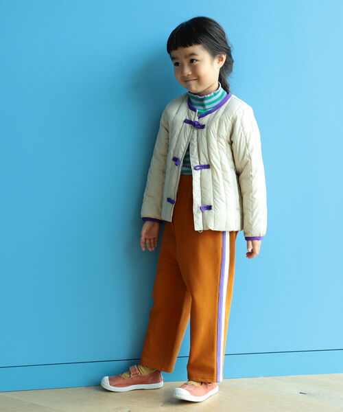 B:MING by BEAMS（ビーミングバイビームス）の「B:MING by BEAMS / サイドライン パンツ（100～140cm）（スウェットパンツ・キッズ・ベージュ系その他/サックスブルー・120/130/110/140/100）」の22枚目の写真