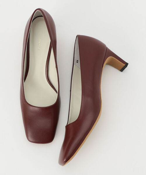 NOLLEY’S（ノーリーズ）の「スクエアトゥパンプス（パンプス・レディース・カーキ/ボルドー・38/36/37）」の9枚目の写真