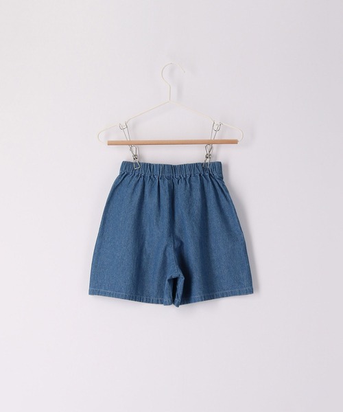 ROPE' PICNIC（ロペピクニック）の「【KIDS】デニムキュロットパンツ（デニムパンツ・キッズ・ネイビー/ブルー・110/120/130/140/150）」の5枚目の写真