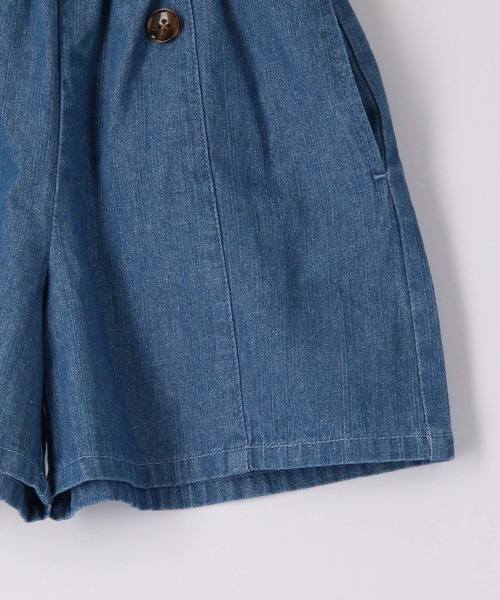 ROPE' PICNIC（ロペピクニック）の「【KIDS】デニムキュロットパンツ（デニムパンツ・キッズ・ネイビー/ブルー・110/120/130/140/150）」の8枚目の写真