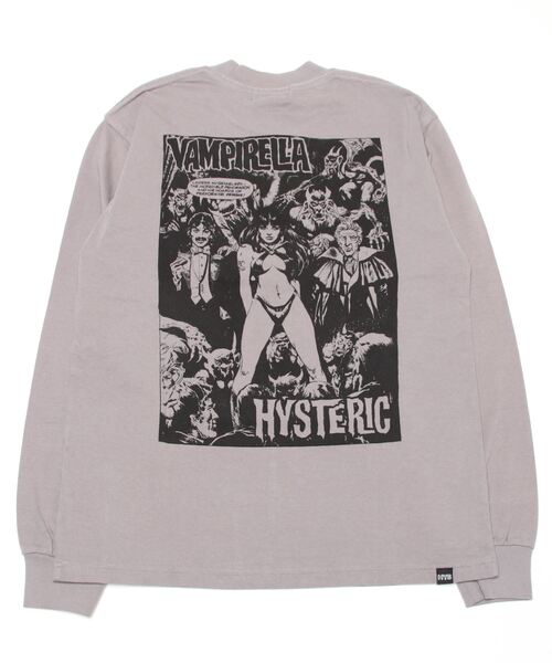 HYSTERIC GLAMOUR(ヒステリックグラマー)の「VAMPIRELLA/THE DEMONS Tシャツ(Tシャツ/カットソー・メンズ・ブラック/ホワイト/グレー・LARGE/X-LARGE/MEDIUM/SMALL)」の5枚目の写真