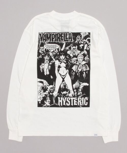 HYSTERIC GLAMOUR(ヒステリックグラマー)の「VAMPIRELLA/THE DEMONS Tシャツ(Tシャツ/カットソー・メンズ・ブラック/ホワイト/グレー・LARGE/X-LARGE/MEDIUM/SMALL)」の6枚目の写真