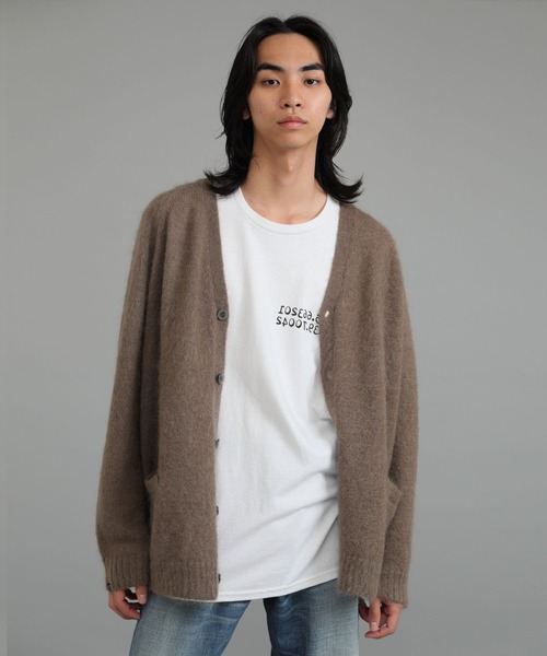 DELUXE（デラックス）の「SWEET JANE（カーディガン/ボレロ・メンズ・オリーブ/ブラック/ベージュ・LARGE/MEDIUM/SMALL）」の3枚目の写真