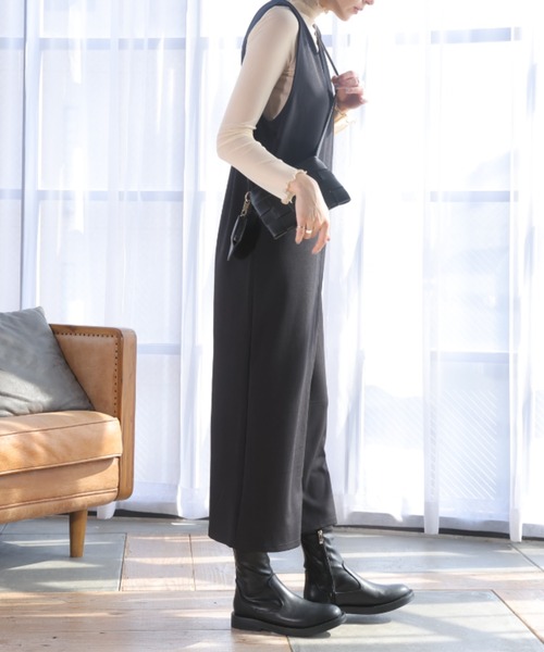 VIVIAN(ヴィヴィアン)の「厚底ブラックソールストレッチショートブーツ(ブーツ・レディース・ブラック/ブラウン/ベージュ・LL/S/M/L)」の16枚目の写真