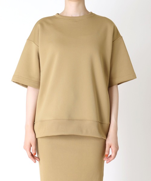 DRESSLAVE(ドレスレイブ)の「Sugar Rose / urake set up over pull(裏毛セットアップオーバープルオーバー)(Tシャツ/カットソー・レディース・ブラック/ベージュ・38)」の6枚目の写真