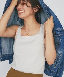 RIVE DROITE | スクエア風テレコタンク(タンクトップ)