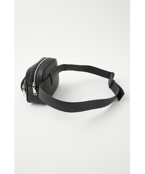 MOUSSY（マウジー）の「F/L CROSS BODY バッグ（ボディバッグ/ウエストポーチ・レディース・ブラック/シルバー・FREE）」の5枚目の写真