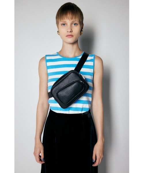 MOUSSY（マウジー）の「F/L CROSS BODY バッグ（ボディバッグ/ウエストポーチ・レディース・ブラック/シルバー・FREE）」の10枚目の写真