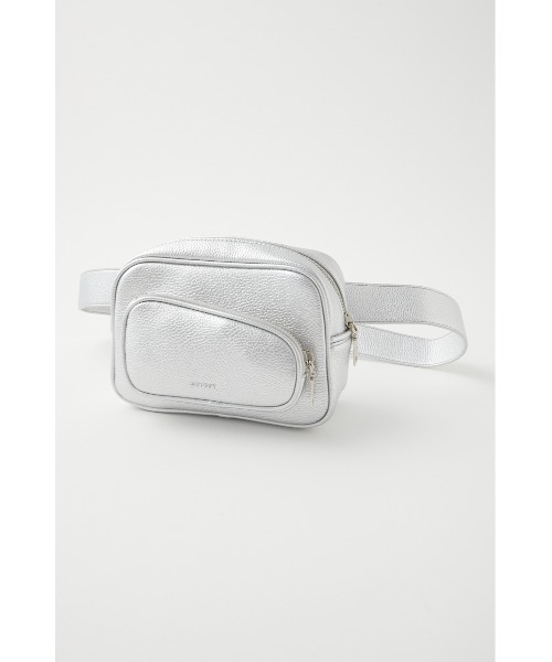 MOUSSY（マウジー）の「F/L CROSS BODY バッグ（ボディバッグ/ウエストポーチ・レディース・ブラック/シルバー・FREE）」の11枚目の写真