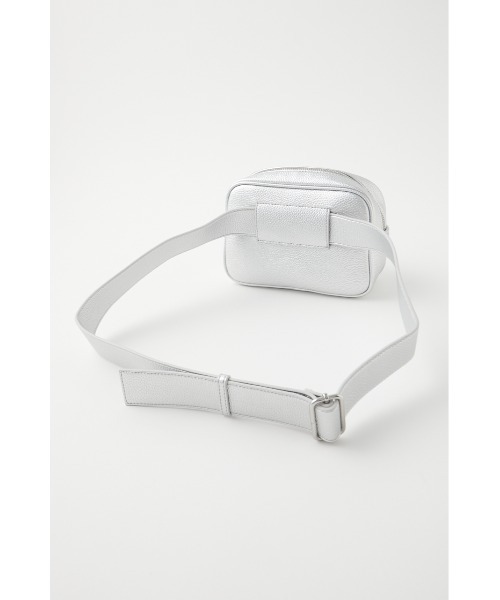 MOUSSY（マウジー）の「F/L CROSS BODY バッグ（ボディバッグ/ウエストポーチ・レディース・ブラック/シルバー・FREE）」の12枚目の写真