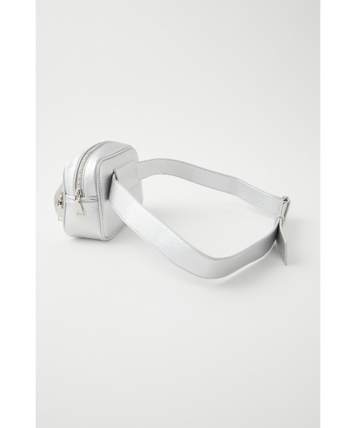 MOUSSY（マウジー）の「F/L CROSS BODY バッグ（ボディバッグ/ウエストポーチ・レディース・ブラック/シルバー・FREE）」の13枚目の写真