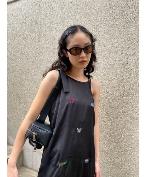 MOUSSY（マウジー）の「F/L CROSS BODY バッグ（ボディバッグ/ウエストポーチ・レディース・ブラック/シルバー・FREE）」の22枚目の写真