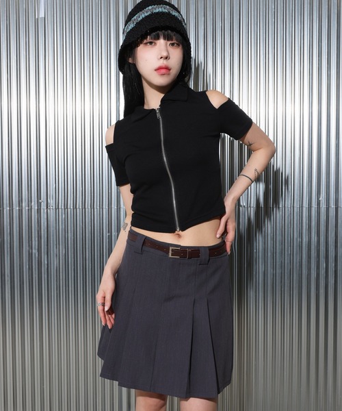 FOLLOWIN（フォロウィン）の「デイリー２トーンラインサマーバケットハット（ハット・レディース・ブラック/ベージュ/ブラウン/グレー/クリーム・FREE）」の20枚目の写真