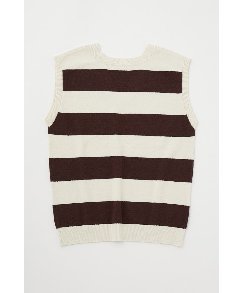 MOUSSY(マウジー)の「STRIPED KNIT タンク(タンクトップ・レディース・ブルー/ブラウン/レッド・FREE)」の15枚目の写真