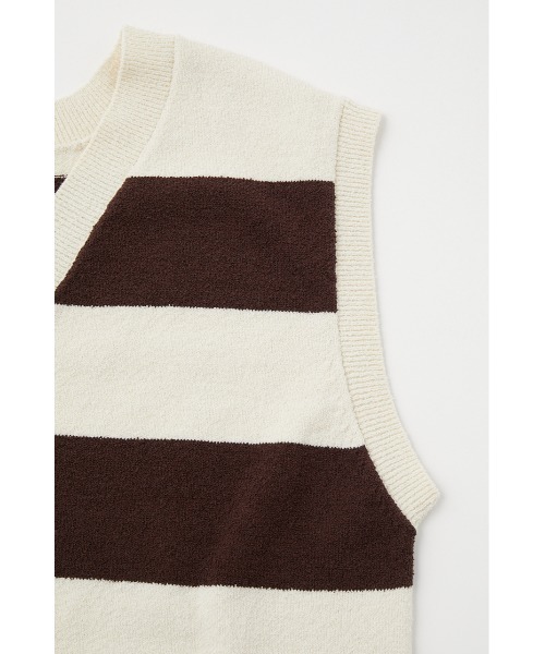 MOUSSY(マウジー)の「STRIPED KNIT タンク(タンクトップ・レディース・ブルー/ブラウン/レッド・FREE)」の11枚目の写真