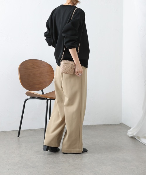 COLONY 2139(コロニートゥーワンスリーナイン)の「エステルヤーンクルーネックカーディガン(カーディガン/ボレロ・レディース・ブラック/グレー/オレンジ/アイボリー/ブルー/モカ/グリーン・FREE)」の15枚目の写真