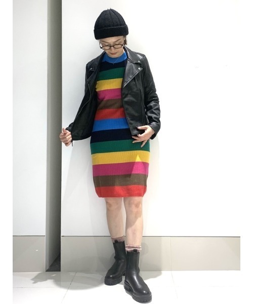 GAP（ギャップ）の「フェイクレザー ライダースジャケット（ライダースジャケット・レディース・ブラック・S/M/L/XS/XXS）」の13枚目の写真