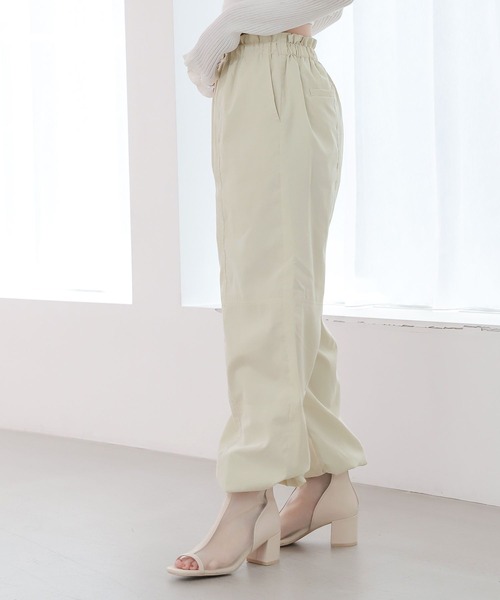 Heather（ヘザー）の「ドロストカーゴパンツ　157863（カーゴパンツ・レディース・ブラック/アイボリー・FREE）」の10枚目の写真