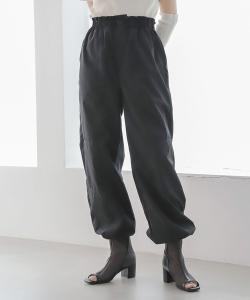 Heather（ヘザー）の「ドロストカーゴパンツ　157863（カーゴパンツ・レディース・ブラック/アイボリー・FREE）」の19枚目の写真