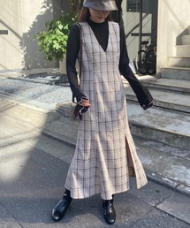 one after another NICE CLAUP | ZOZO/PALCLOSET限定 Vネックマーメイドワンピース(ジャンパースカート)